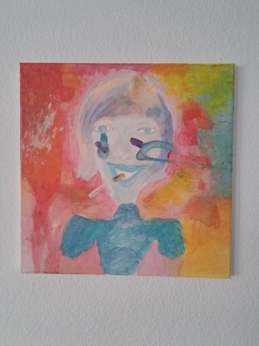 40x40cm acrylmalerei bild - 40x40cm,