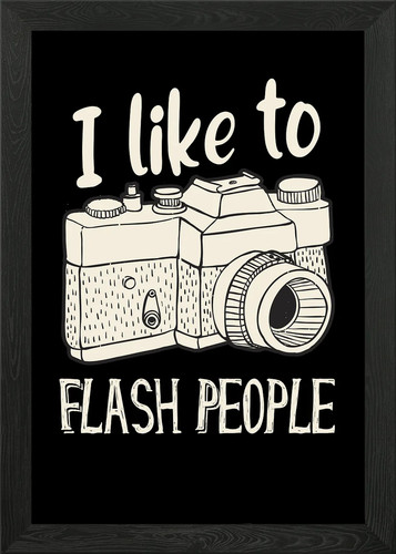 Flash people kamera gerahmtes - kamera,