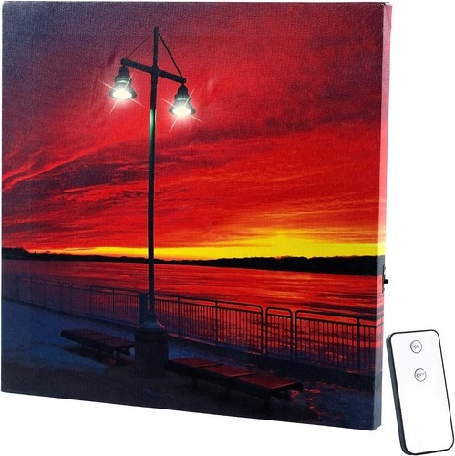 Neu led leinwandbild - neu,
