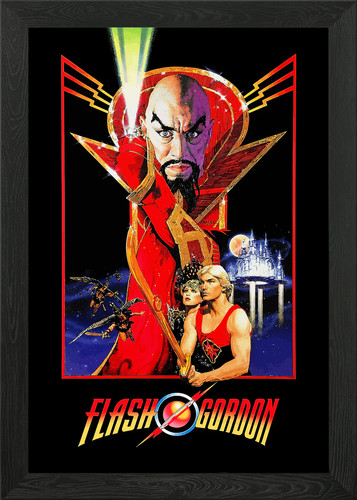 Flash gordon gerahmtes - flash,