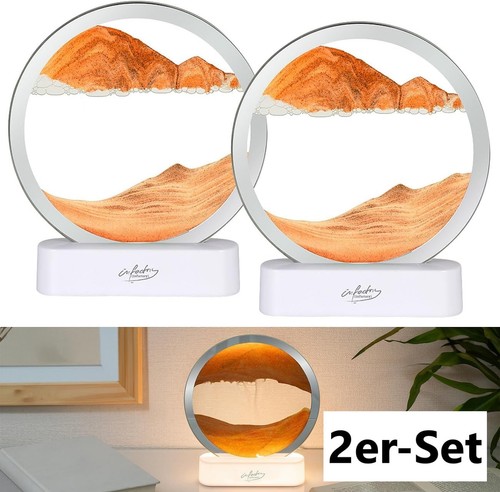 Neu led sandbild - led, sandlampe