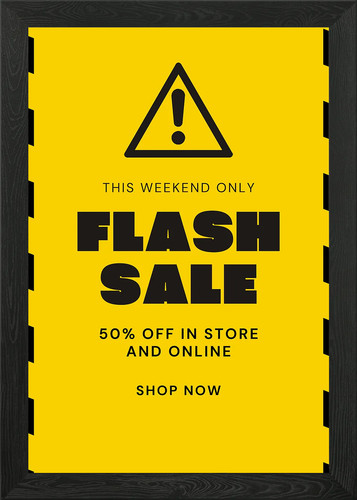 Flash sale weekend - weekend, promotion