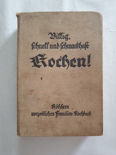 Kochbuch billig schnell - kochbuch, und