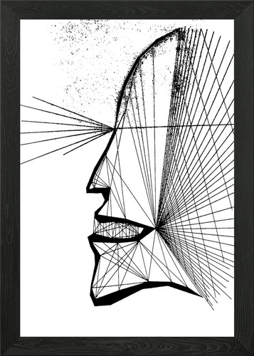 Flash gerahmtes wandbild - gerahmtes,