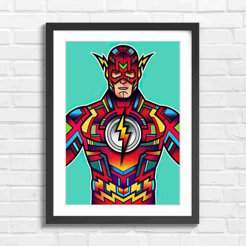 Geometrischer flash art hero - geometrischer,