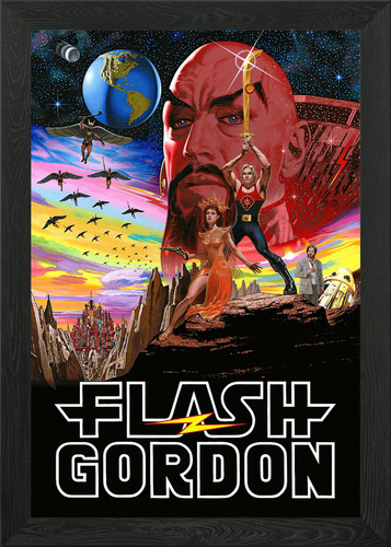 Flash gordon gerahmtes - flash,