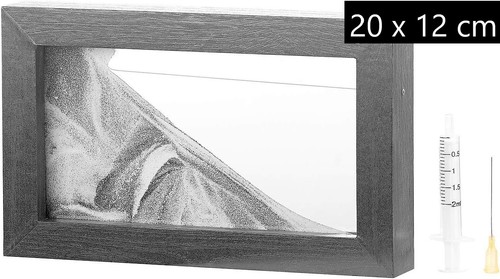 Neu schwarz weiß sandbild - schwarz,