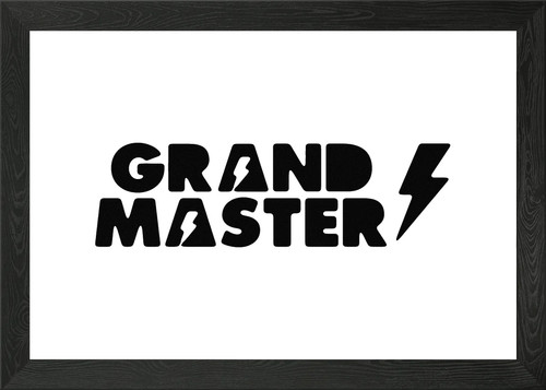 Grandmaster flash gerahmtes - flash,