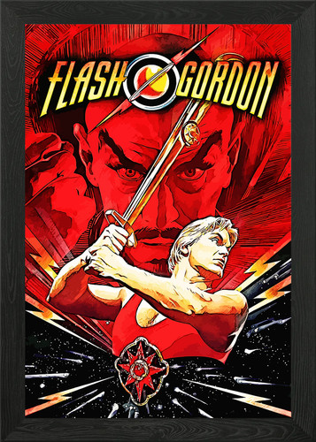 Flash gordon gerahmtes - flash,